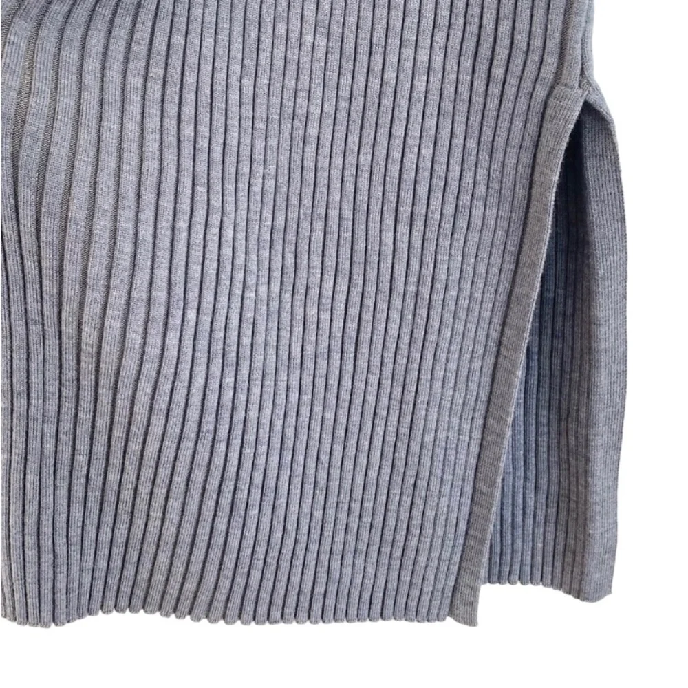 Proenza Schouler Gray Long Sleeve Dress - Picture 3 of 6